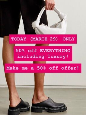 MAKE ME A 50% OFF OFFER TODAY ONLY MARCH 29